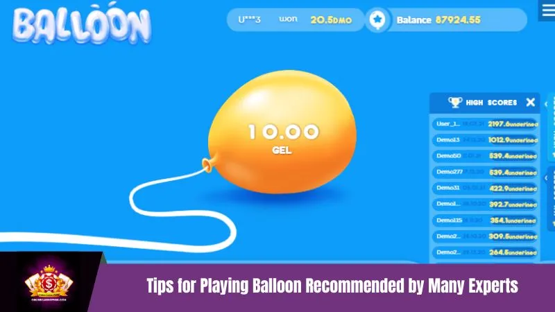 Tips for Playing Balloon Recommended by Many Experts