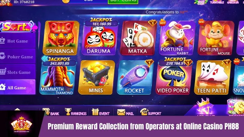 Exclusive Casino Bonuses & Premium Gaming Rewards at Online Casino PH88