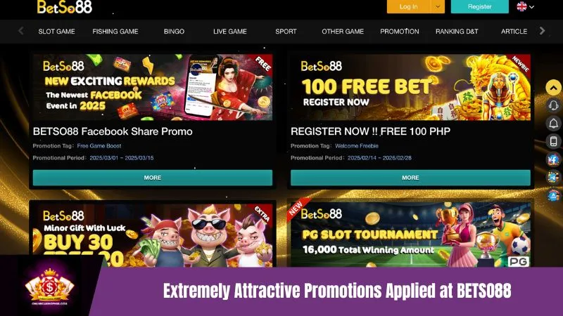 BETSO88 Double 88 Fortune Promotions for Filipino Players