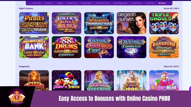 Instant Access to Casino Bonuses with Secure Online Casino PH88
