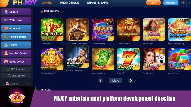 PHJOY entertainment platform development direction