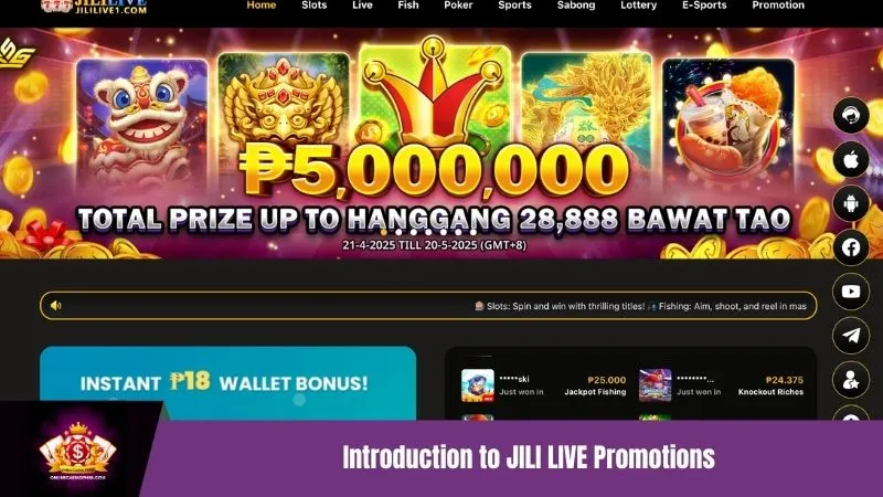 Introduction to JILI LIVE Promotions
