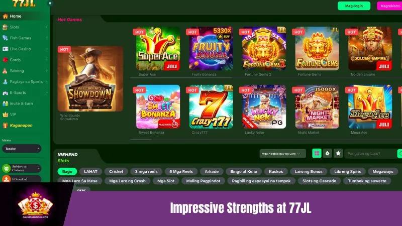 Impressive Strengths at 77JL