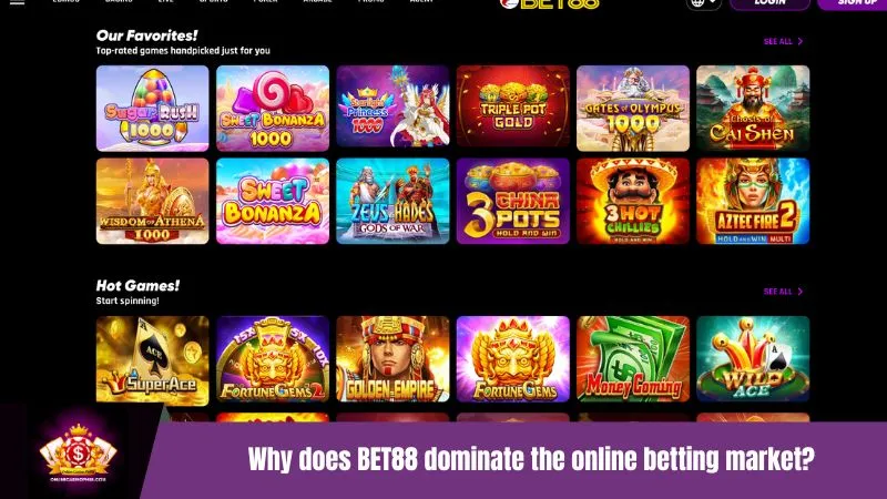 Why does BET88 dominate the online betting market?