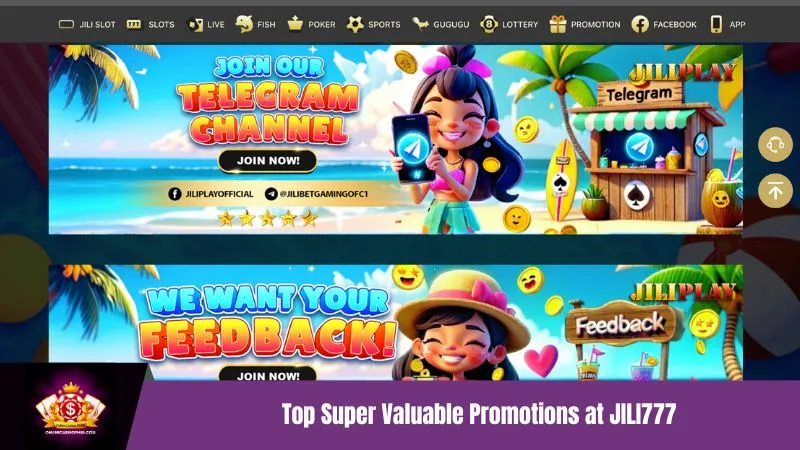 Top Super Valuable Promotions at JILI777